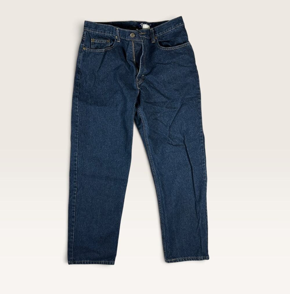 Eddie Bauer Denim Classic Fit Jeans Mens 35x30 Dark Wash